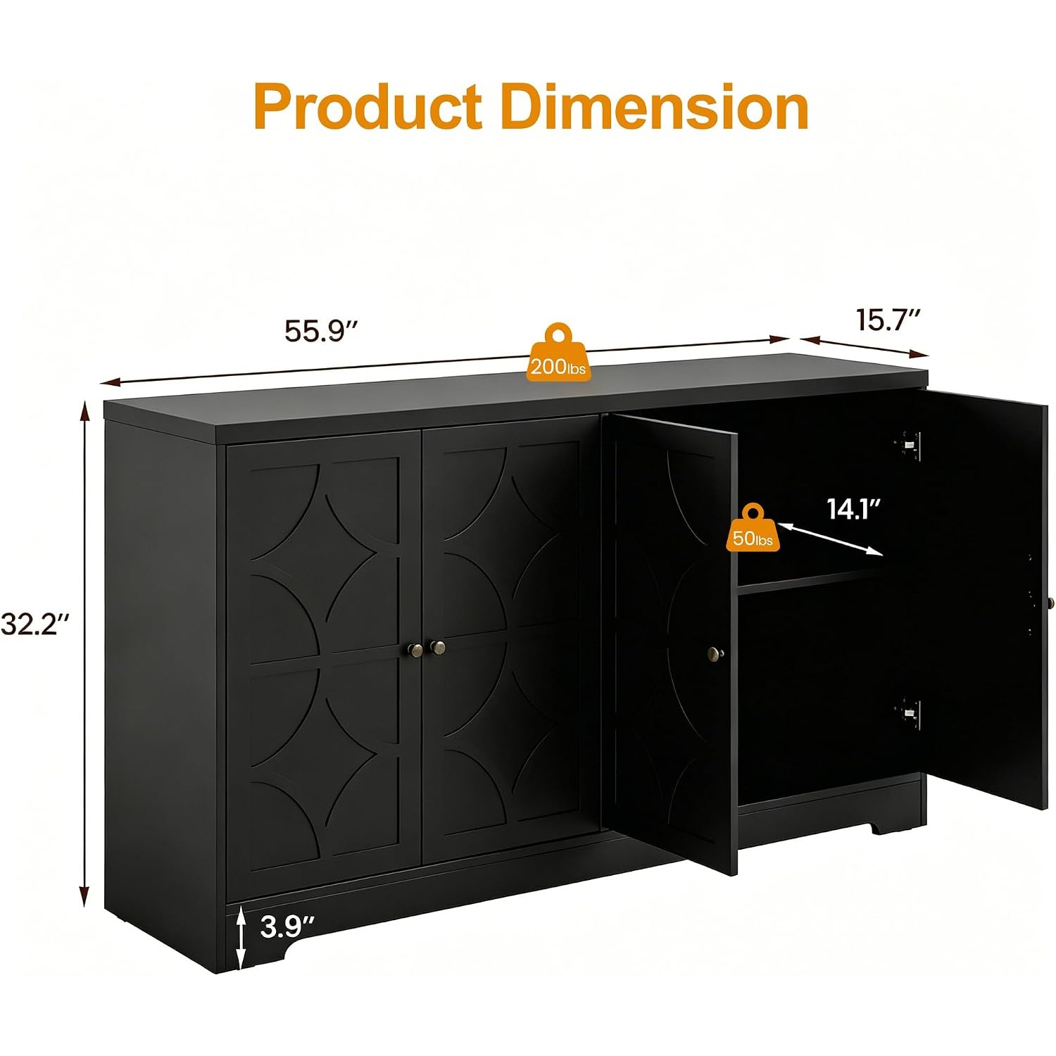 Bufet z szufladami i przegródk – Storage & Organization recenzja i cena