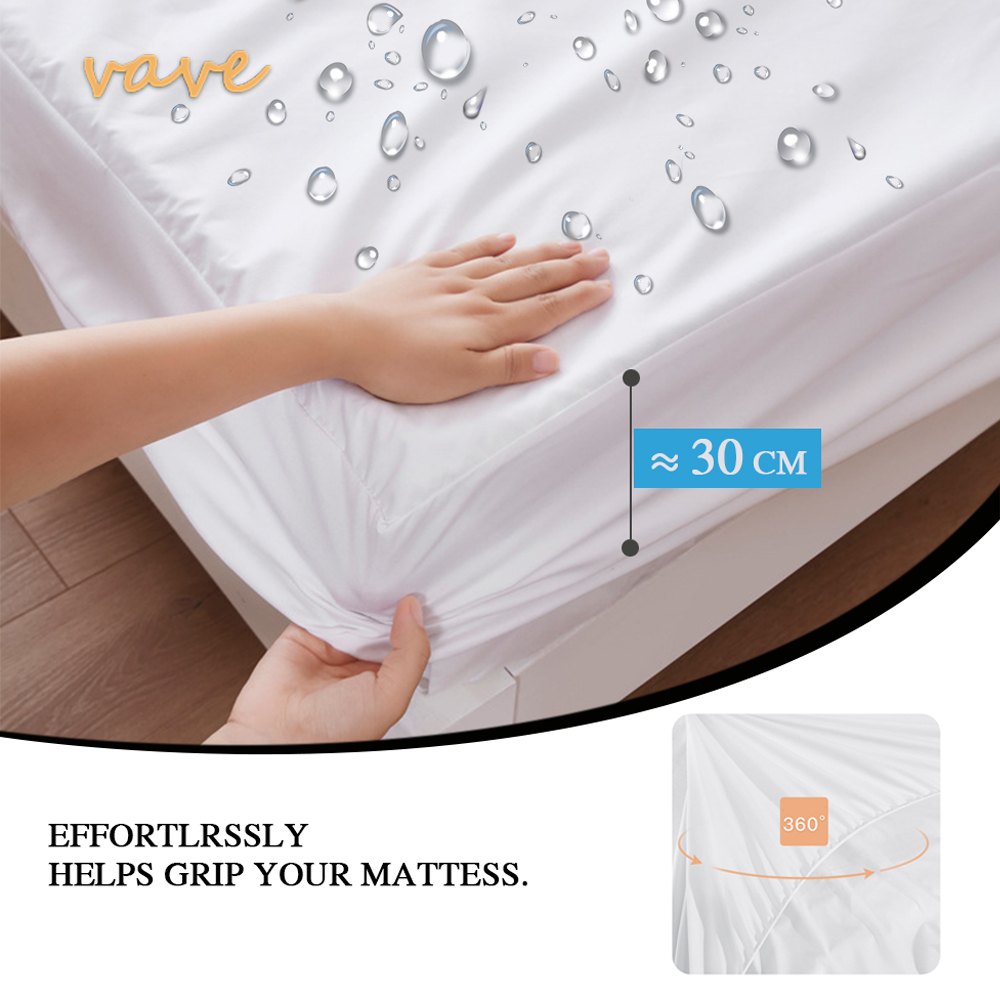 100% wodoodporne łóżko prześci – Waterproof Mattress Protector Breathable recenzja i cena