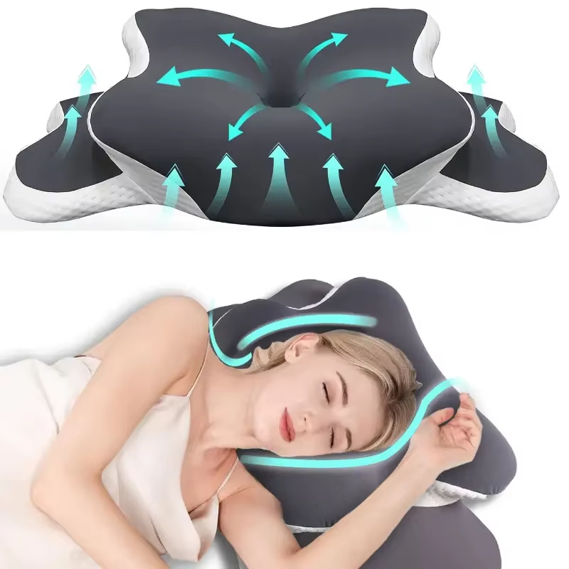 Poduszki z pianki memory w ksz – Memory Foam Orthopedic Pillow Neck Pain recenzja i cena