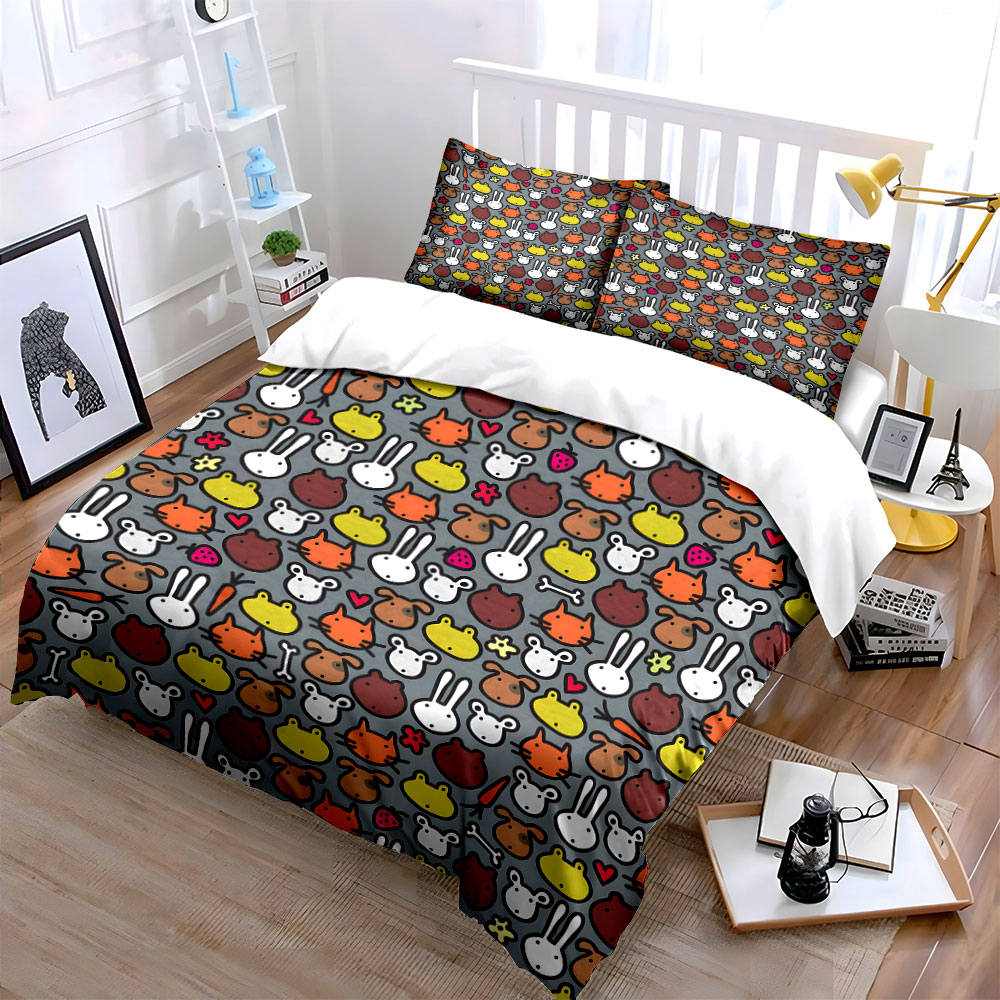 Zestaw poszewek na kołdrę z wz – Duvet Cover Sets With Zipper recenzja i cena