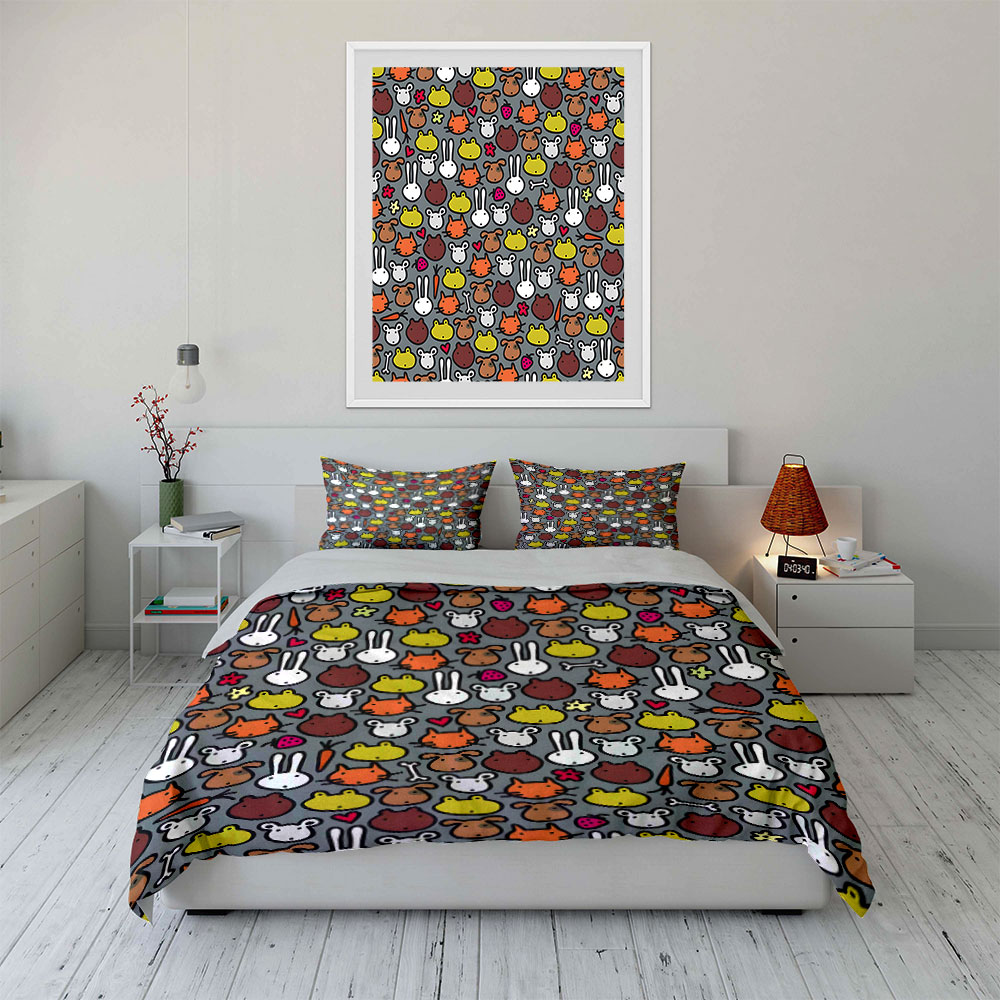 Zestaw poszewek na kołdrę z wz – Duvet Cover Sets With Zipper recenzja i cena