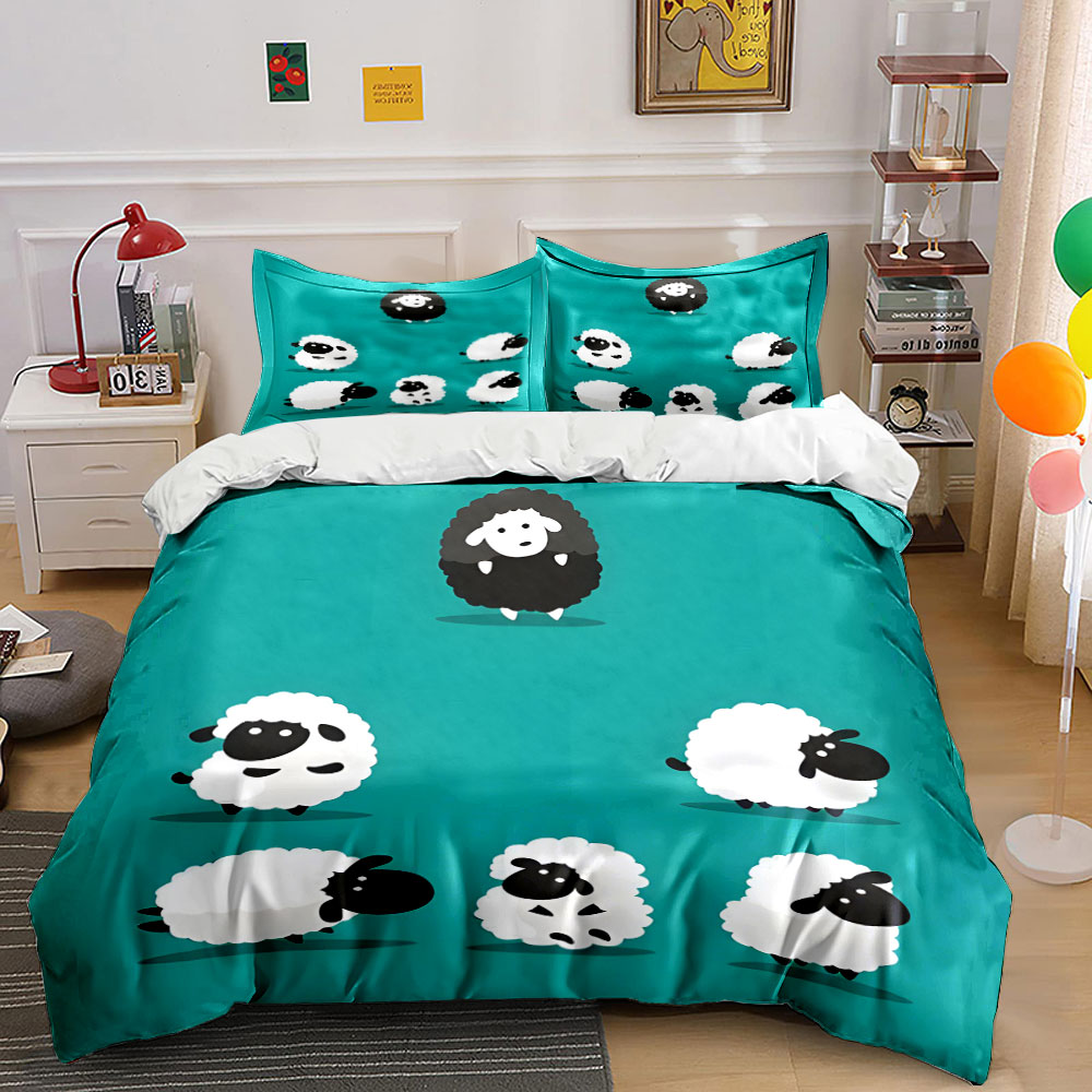 Zestaw poszewek na kołdrę z mo – Duvet Cover Sets With Zipper recenzja i cena
