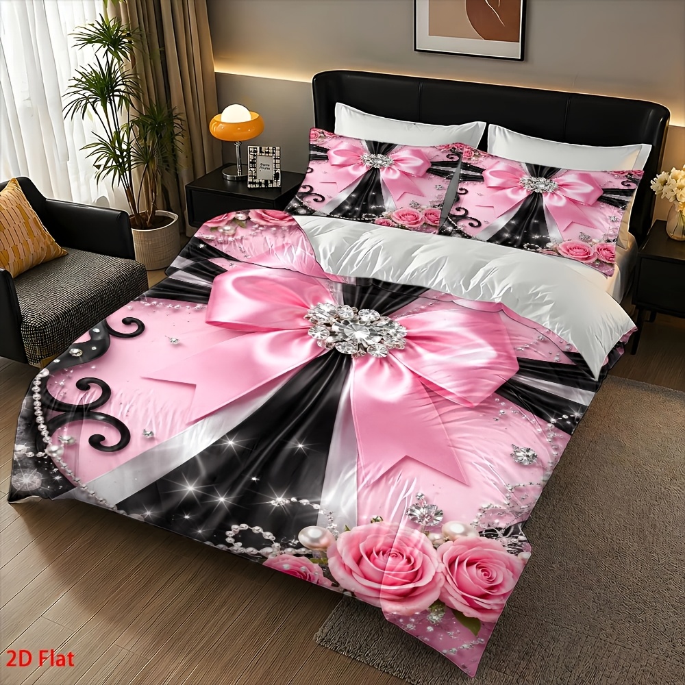 Modny, trzyczęściowy zestaw po – Duvet Cover Sets With Zipper recenzja i cena