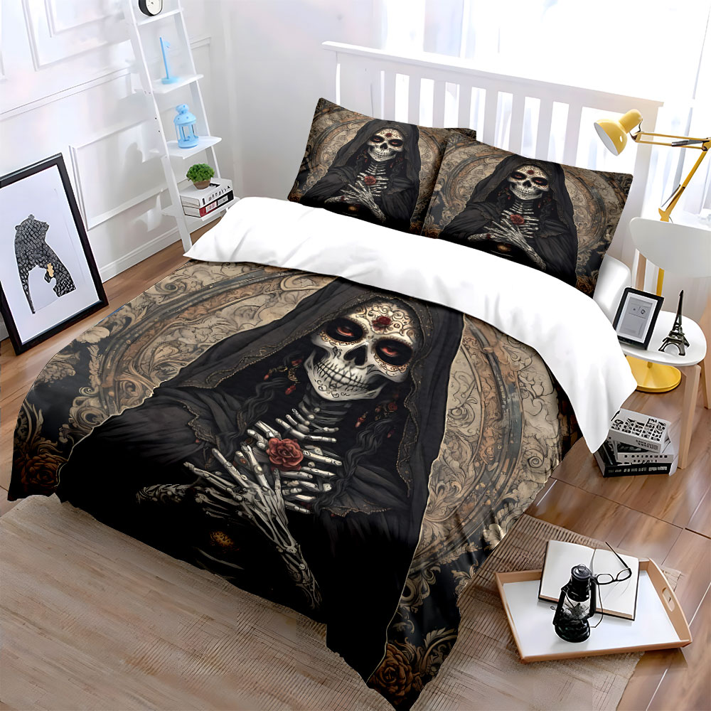 Zestaw poszewek na kołdrę z mo – Duvet Cover Sets With Zipper recenzja i cena