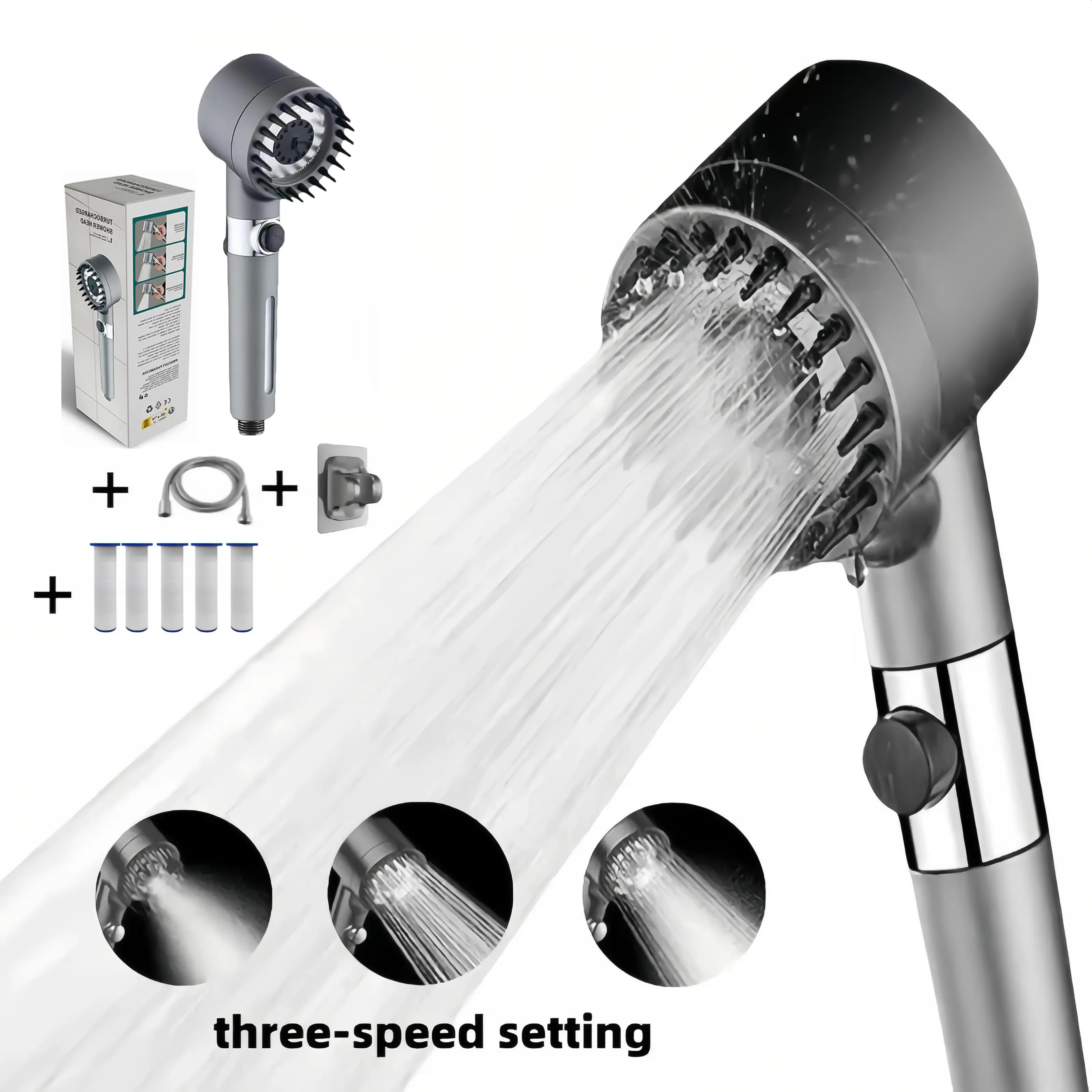 Wysokociśnieniowa, filtrująca, – High Pressure Shower Head Handheld recenzja i cena
